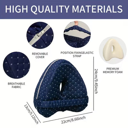 🛌✨Comfortable Sleep Aid - Side Sleeper Pillow - Ergonomic Side Sleeping Leg Pillow ✨✨