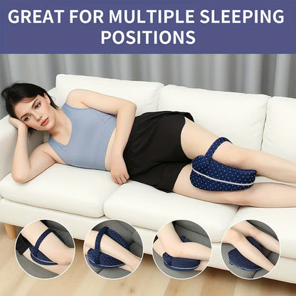 🛌✨Comfortable Sleep Aid - Side Sleeper Pillow - Ergonomic Side Sleeping Leg Pillow ✨✨