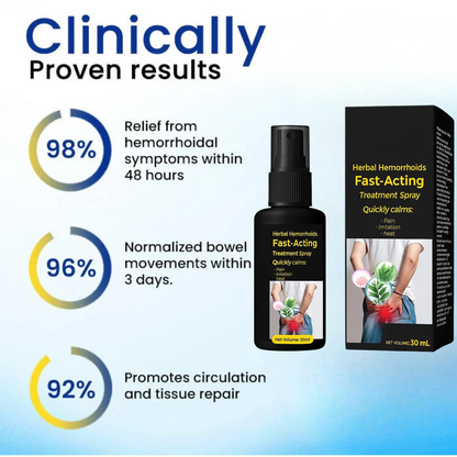 🔥Hot Sale 50% Off🔥🌿Herbal Hemorrhoids Fast-Acting Treatment Spray - 7 Days to a Happy , pain-Free 🔥 BUY 1 GET 1 FREE! 🔥